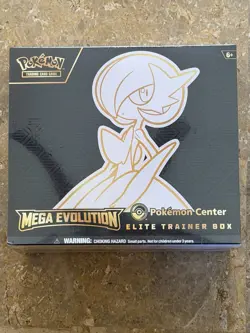 Pokemon Center Exclusive Mega Evolutions Elite Trainer Box ETB Factory Sealed - Image 1