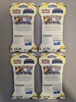 Pokemon Silver Tempest Sleeved Booster Packs X4 - Image 2