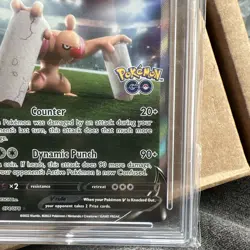 2022 Pokemon Go Conkeldurr V Special Art 074/078 In A Ace Mint 9 - Image 4
