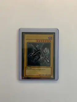 Yugioh Karte: Rotaugiger Blauer Drache (SDJ-G001) - Ultra Rare, 1. Auflage - Image 1