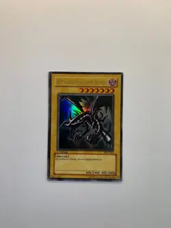 Yugioh Karte: Rotaugiger Blauer Drache (SDJ-G001) - Ultra Rare, 1. Auflage - Image 2