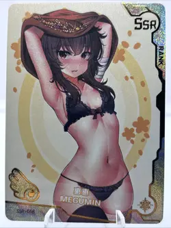 ?Megumin - Goddess Story Anime Waifu Card - MAIDEN PARTY 5 SSR-018 Doujin - Image 1
