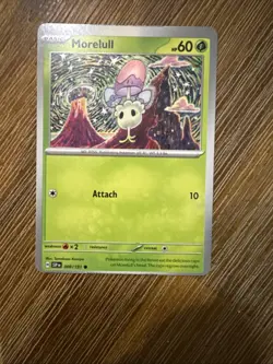 Pokemon TCG Morelull Common 008/191 Error Card Mis-Cut - Image 1