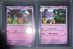 Drifloon 005 Drifblim 006 Black Star Promo 2025 Mega Evolution Pokemon Card TCG - Image 1
