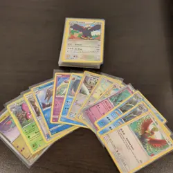 Pokemon TCG 50 Card Lot - All Sleeved! 13 GUARANTEED Holos/Rares/Promos - Gift - Image 1