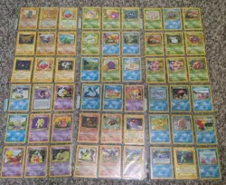 Lot 54 Pokemon Cards TCG Kabutops Electrode Holographic Collectible - Image 1