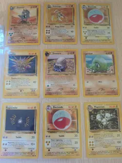 Lot 54 Pokemon Cards TCG Kabutops Electrode Holographic Collectible - Image 3