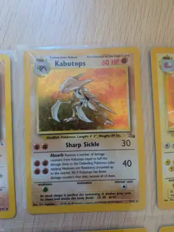 Lot 54 Pokemon Cards TCG Kabutops Electrode Holographic Collectible - Image 5