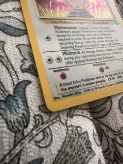 Clefable 1/64 Jungle Rare Pokemon Card - WotC 1999 - Unlimited - LP/MP - Image 3