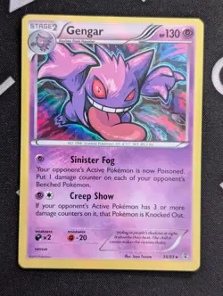 Gengar 35/83 Holo Rare Generations XY Pokemon Card 2016 NM/VLP - Image 1