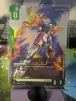 Wing Gundam Zero - GD01-024 LR - Newtype Rising - Gundam Card Game TCG - Image 1