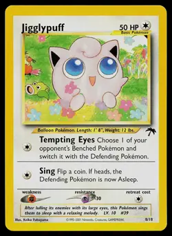 Pokemon Card - Jigglypuff Southern Islands 8/18 Promo - Image 1