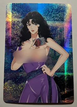 SEXY HEROINE WAIFU Rui Kisugi CAT’S EYE DBZ BACK ACG PRISMATIC HOLO CARD NM - Image 1