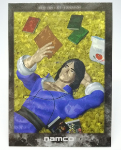 050 Lei Wulong Tekken 2 Namco Official Collection Cards trading Videdo GAME - Image 1