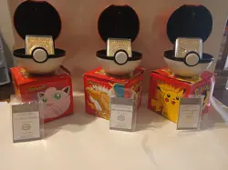 1999 Burger king Pokemon gold plated cards (Open/ Unopened) (Box Damage) - Image 3