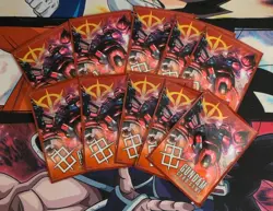 Char's Zaku II Zeon Official Card Sleeves (10 Sleeves) Gundam CCG Card Game - Image 1