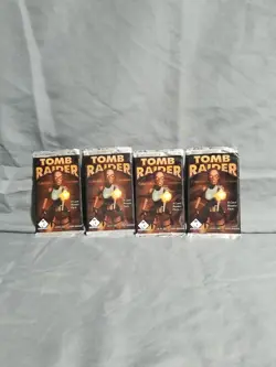 4 TOMB RAIDER COLLECTIBLE CARD GAME 8 Card Booster Pack Sealed PDN 60004 - Image 1