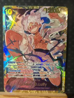 Monkey.D.Luffy OP05-119 SEC - One Piece TCG - English Card Near-Mint Secret Rare - Image 1