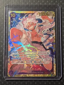 Monkey.D.Luffy OP05-119 SEC - One Piece TCG - English Card Near-Mint Secret Rare - Image 3