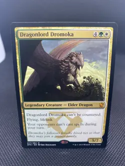 Dragonlord Dromoka Dragons of Tarkir NM Mythic Rare - Image 1