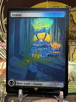 MTG | Swamp (1941) [Secret Lair SpongeBob] ✨FOIL✨ - Image 1