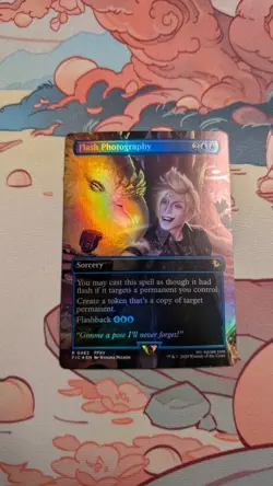 Flash Photography (Borderless) Commander: Final Fantasy Foil - Image 1