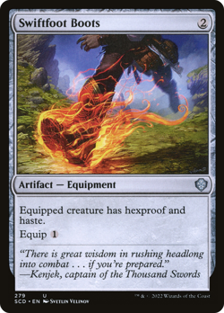 Swiftfoot Boots [Starter Commander Decks] Magic MTG - Image 1
