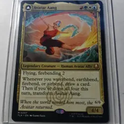MTG Avatar Aang // Aang, Master of Elements - Avatar: The Last Airbender #207 - Image 1