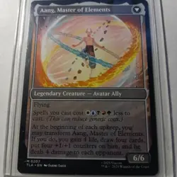 MTG Avatar Aang // Aang, Master of Elements - Avatar: The Last Airbender #207 - Image 2