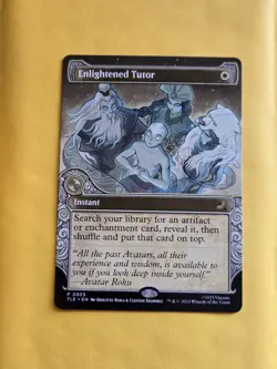 Enlightened Tutor (Showcase) 305 Avatar: The Last Airbender: Eternal-Legal NM - Image 1