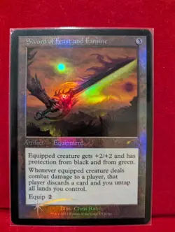 Sword of Feast and Famine- Judge Promo foil -Magic: The Gathering - 2016 - Image 1