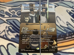 MTG Avatar The Last Airbender The Mechanist, Tactical Tinkerer 0004 Borderless - Image 1