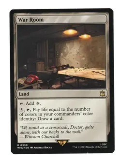 MTG - War Room - Normal - Universes Beyond: Doctor Who - Near Mint - Image 1