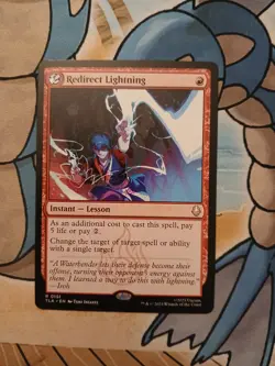 Redirect Lightning Non Foil Rare MTG Avatar The Last Airbender - Image 3