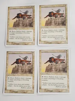 MTG Playset 4x Heavy Ballista (7th Edition/White/U) - BGM - Image 1