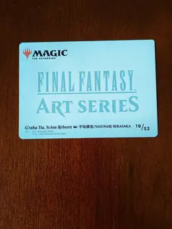 MTG Final Fantasy Art Series G'raha Tia, Scion Reborn x1 NM Art Card - Image 2