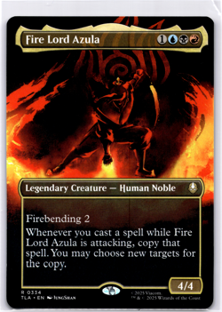 Fire Lord Azula Borderless NM MTG - Image 1