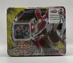 (701022) Yugioh 5D's 2008 Turbo Warrior Collectors Tin - NON MINT Sealed - Image 1