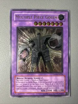 Multiple Piece Golem Ultimate Rare TDGS-EN038 Yu-Gi-Oh! mint condition - Image 1