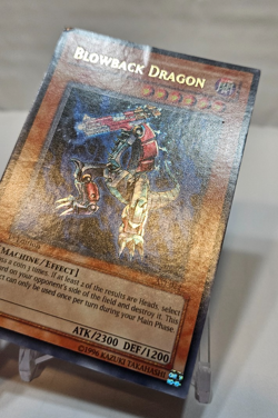 Blowback Dragon AST-022 Ultra Rare 1st Edition Yugioh 128 - Image 3