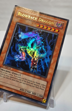 Blowback Dragon AST-022 Ultra Rare 1st Edition Yugioh 128 - Image 4