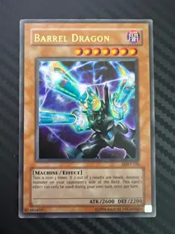 Yugioh Barrel Dragon MRD-126 Ultra Rare Unlimited Edition DMG - Image 1