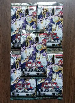 5x Yu-Gi-Oh Alliance Insight 1st edition Booster Packs - 1st Ed - NEW - Image 1