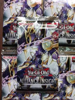 5x Yu-Gi-Oh Alliance Insight 1st edition Booster Packs - 1st Ed - NEW - Image 2