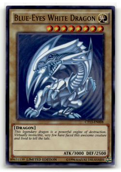 Blue-Eyes White Dragon CT13-EN008 Limited Ultra Rare 2016 Mega-Tins LP - Image 1