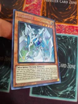 Yu-Gi-Oh! TCG Stardust Synchron DAMA-EN002 Secret Rare 1st Edition Near Mint - Image 2