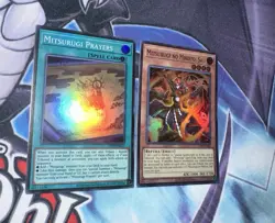Mitsurugi No Mikoto & Prayers NM Super Rare OP29-EN006 & OP29-EN011 Yugioh! - Image 3