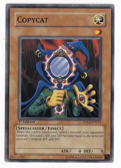 Yu-Gi-Oh! Copycat Yu-Gi-Oh! 5D's 5DS1-EN015 1st Edition TCG Near Mint/ NM - Image 1