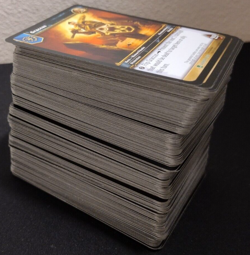 World of WarCraft WOW 224 DOUBLES Lightly Played CCG TCG card lot - Image 1