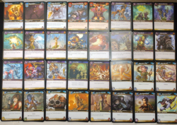 World of WarCraft WOW 224 DOUBLES Lightly Played CCG TCG card lot - Image 2